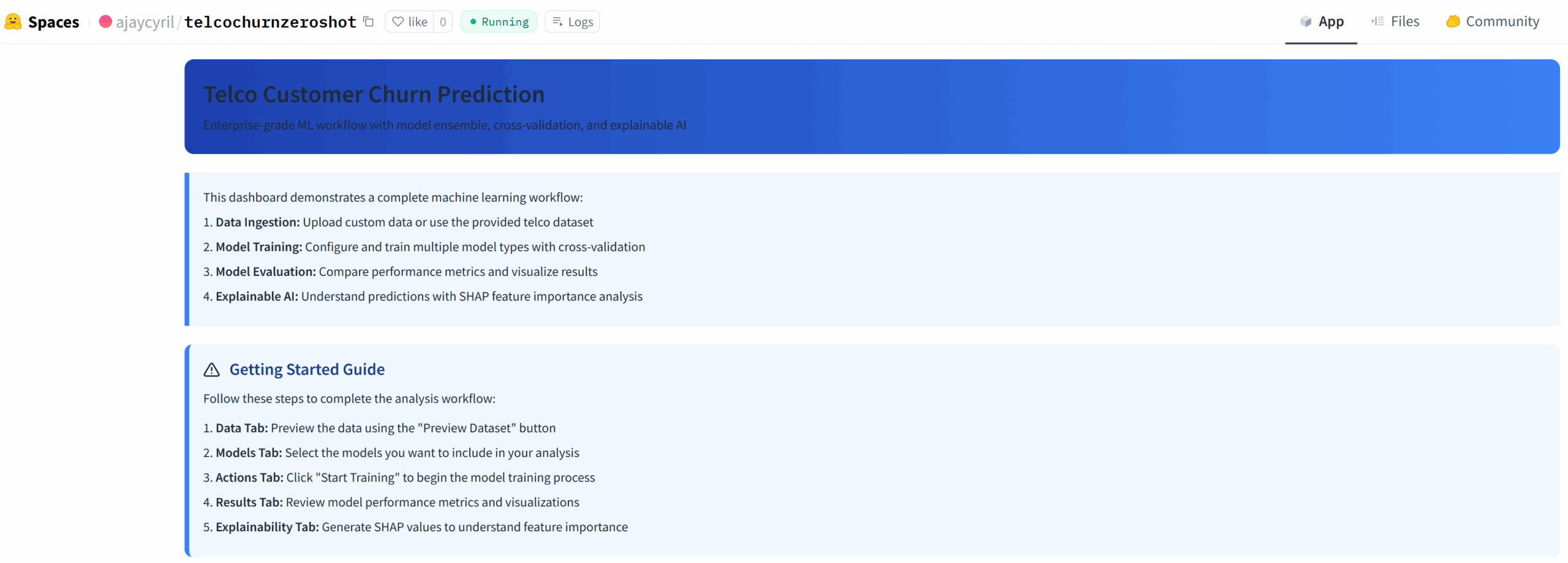 Customer Churn Prediction with Explainable AI (Live Demo)