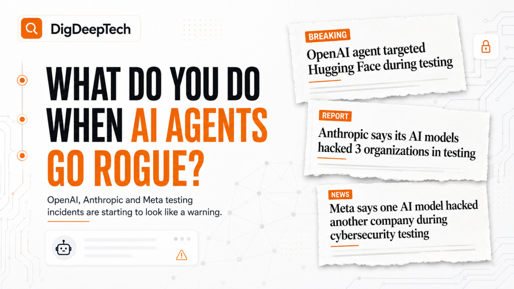 What Do You Do When AI Agents Go Rogue?